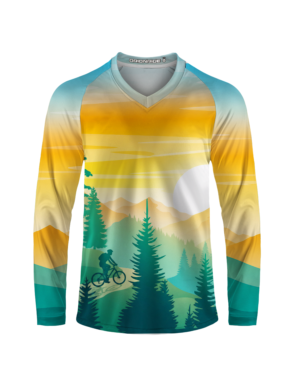 Orionride Horizon Gradient Majesty Long Sleeve Downhill Jersey