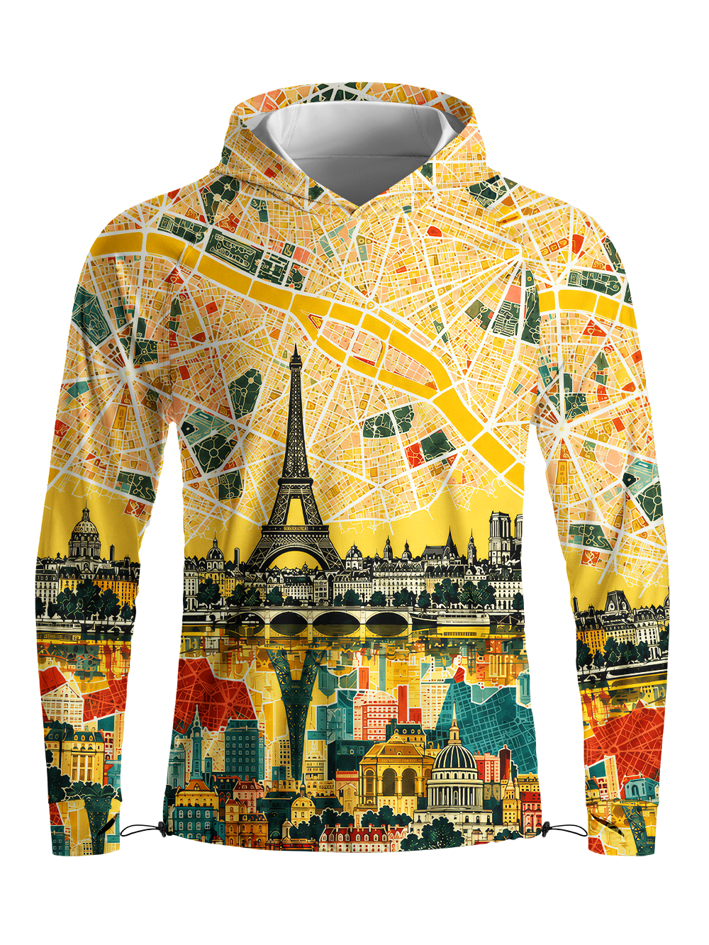 Orionride Urban Atlas Long Sleeve Cycling Hoodie Shirt