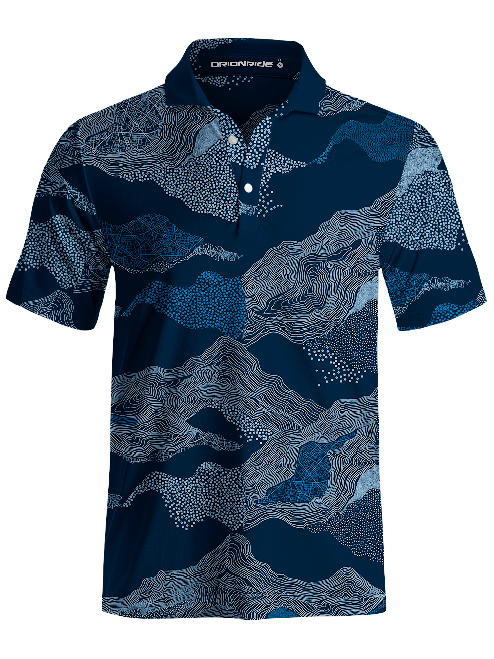 Orionride Line Terrain Men's Polo Shirt