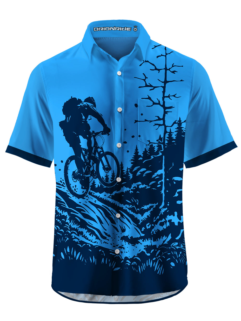 Orionride Wilderness Adventure Zipper Pockets Ultra Lightweight Short Sleeves Gravel Shirt