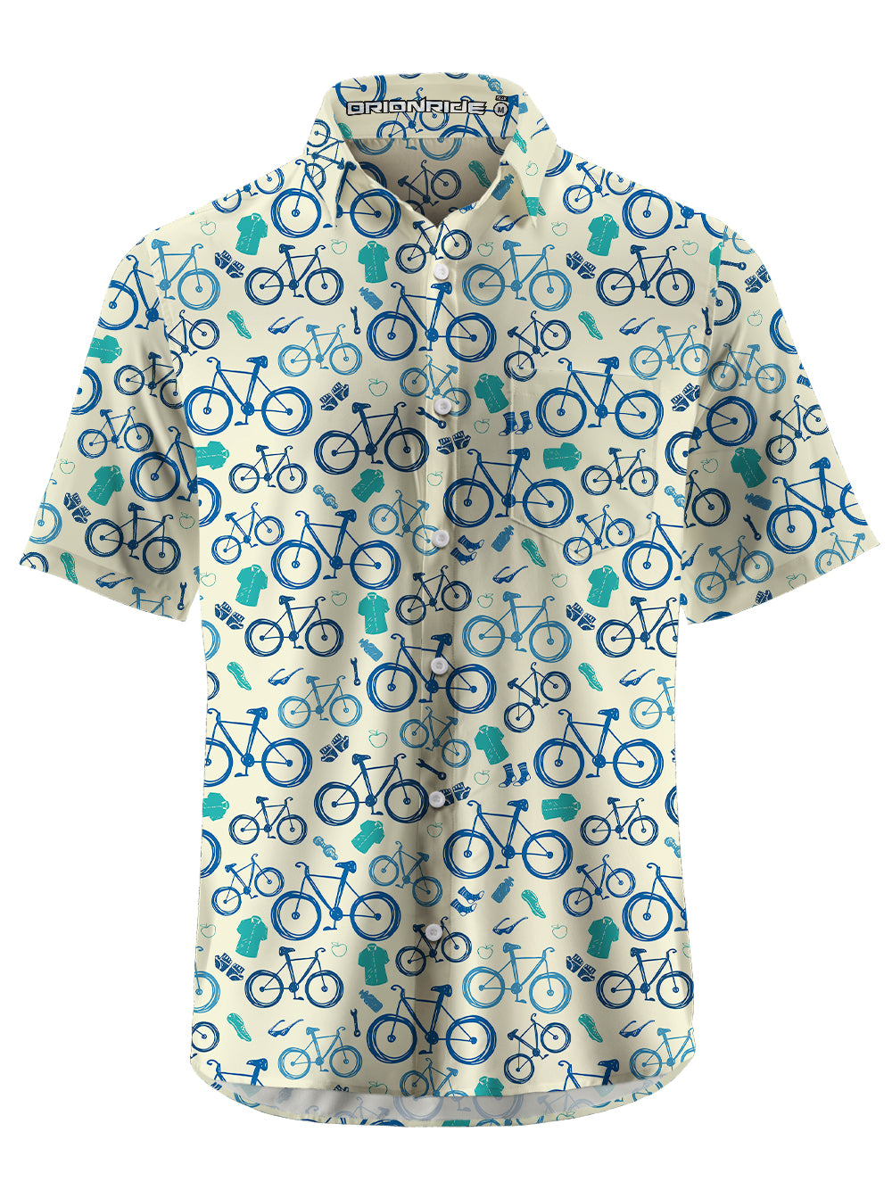 Orionride Cycling Equipment Zipper Pockets Ultra Lightweight Short Sleeves Gravel Shirt