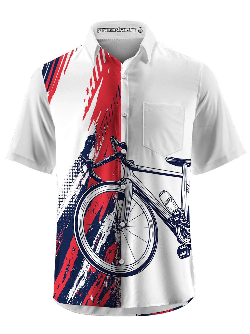 Orionride Wild Bike Zipper Pockets Ultra Lightweight Short Sleeves Gravel Shirt