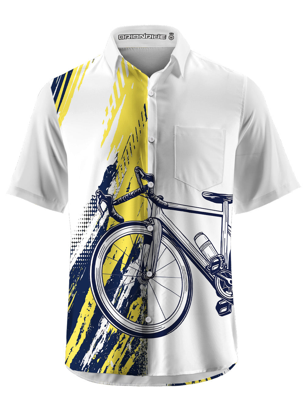 Orionride Wild Bike Zipper Pockets Ultra Lightweight Short Sleeves Gravel Shirt