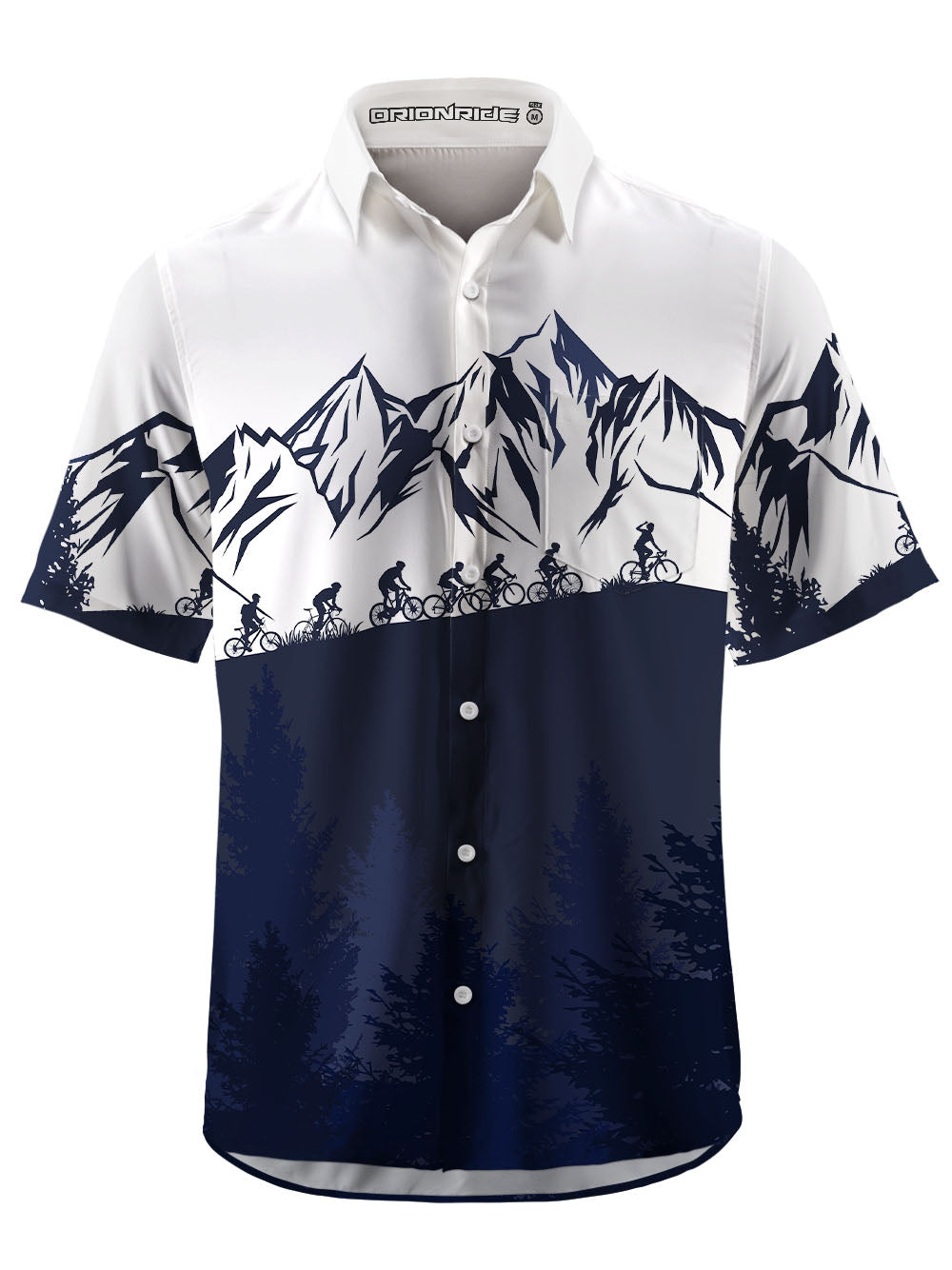 Orionride Riding In Groups Zipper Pockets Ultra Lightweight Short Sleeves Gravel Shirt