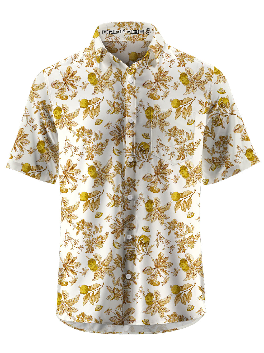 Orionride Juicy Pomegranate Zipper Pockets Ultra Lightweight Short Sleeves Gravel Shirt