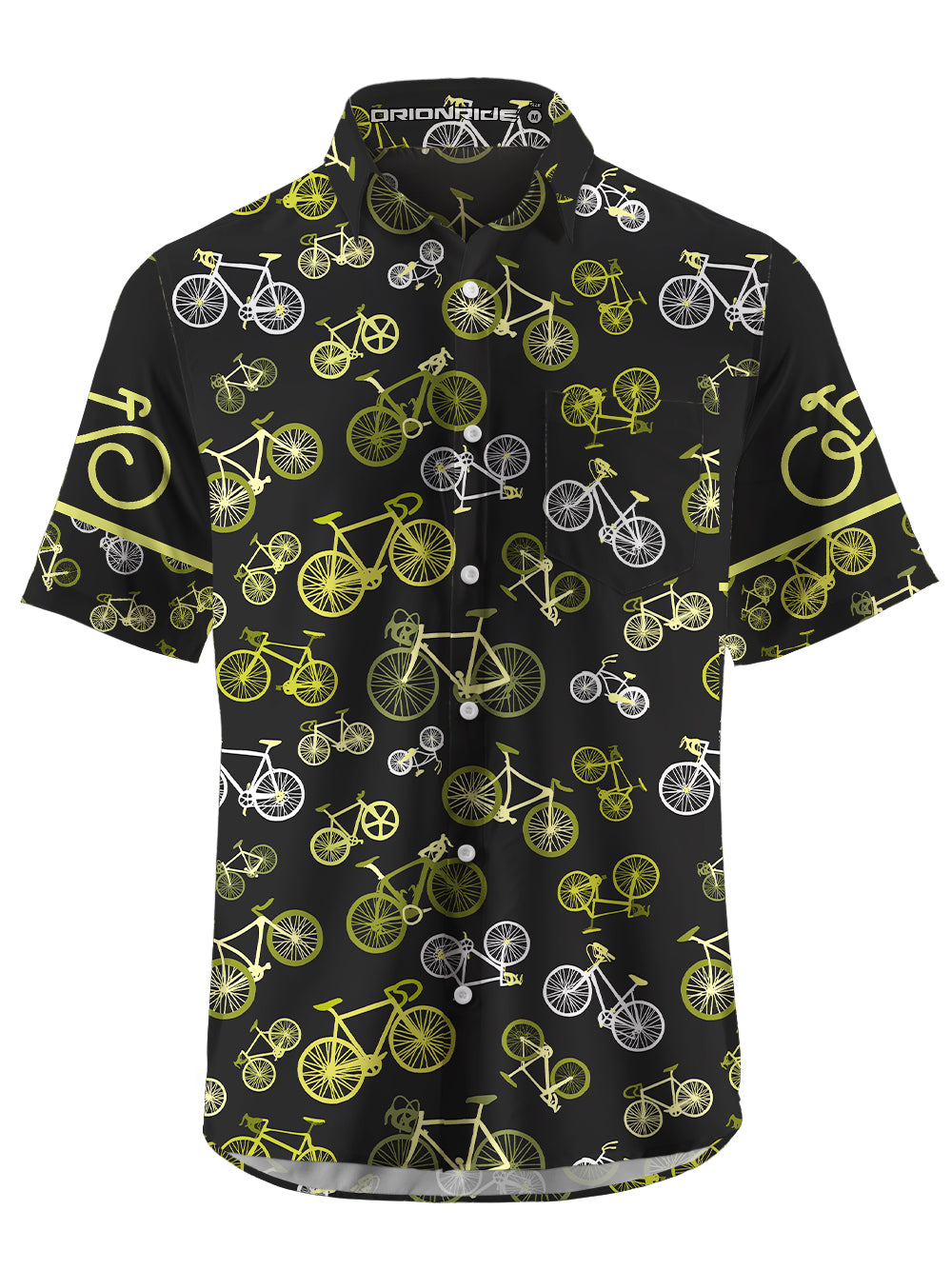 Orionride Phantom Bike Zipper Pockets Ultra Lightweight Short Sleeves Gravel Shirt