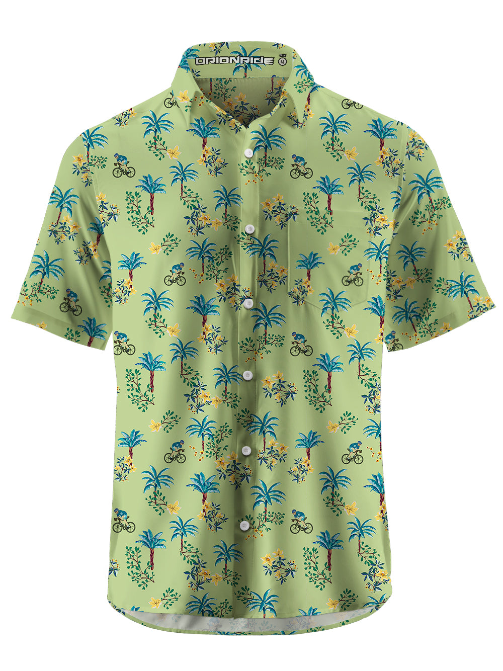 Orionride Woods Ride Zipper Pockets Ultra Lightweight Short Sleeves Gravel Shirt