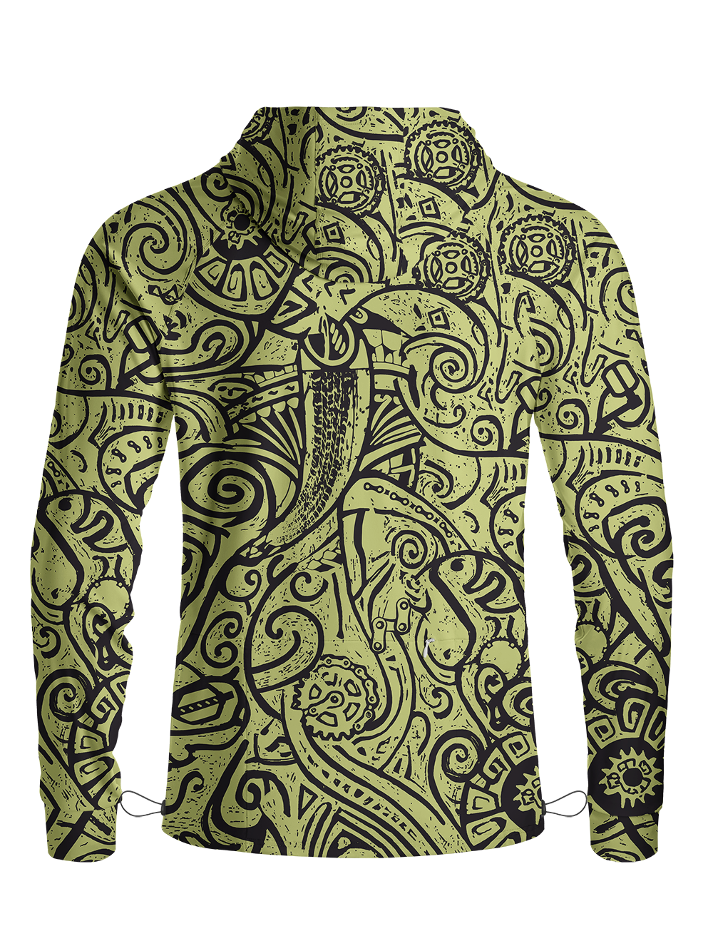 Orionride Vine Mark Long Sleeve Cycling Hoodie Shirt