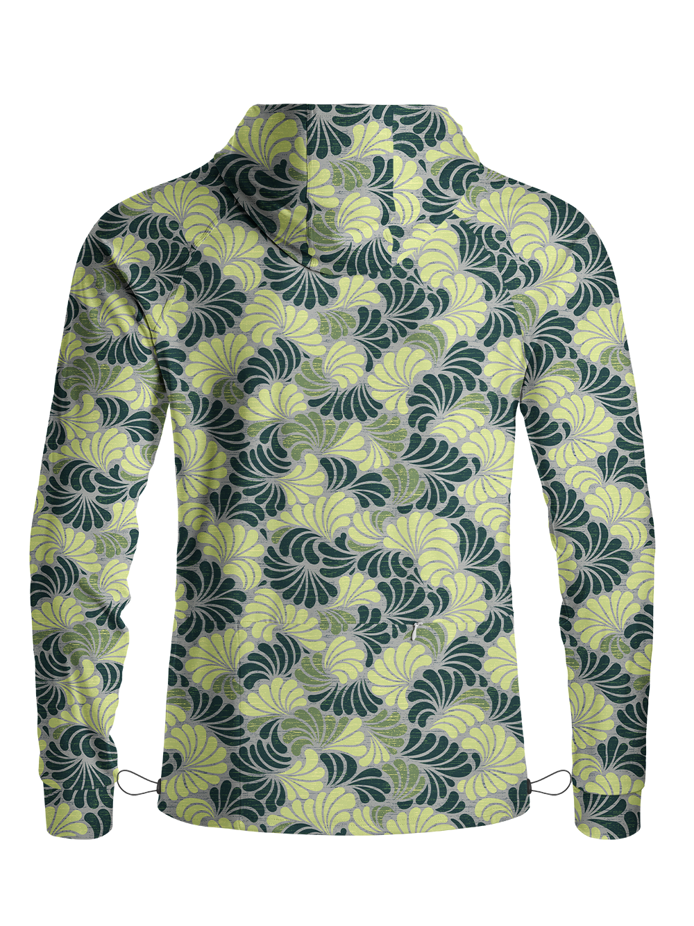 Orionride Abstract Petals Long Sleeve Cycling Hoodie Shirt