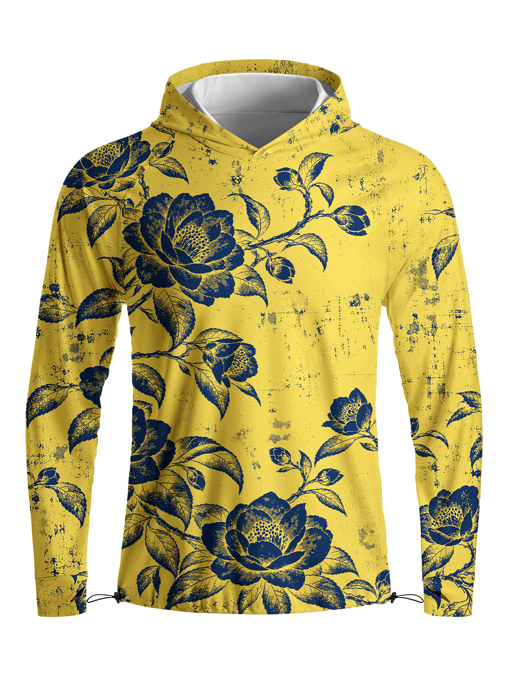 Orionride Timeless Bloom Long Sleeve Cycling Hoodie Shirt