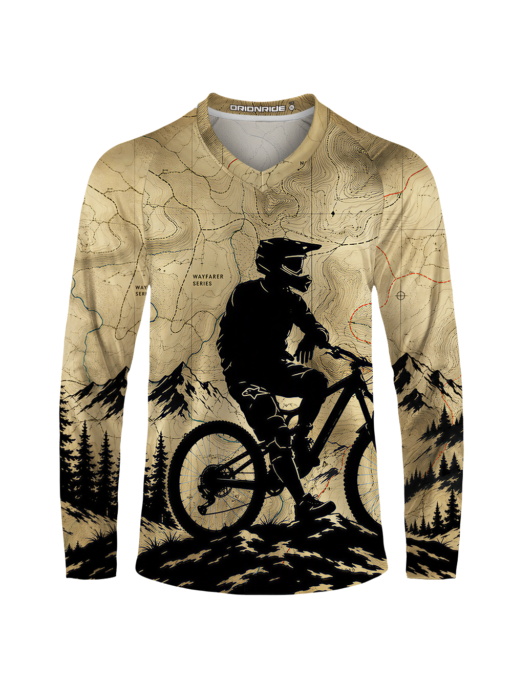 Orionride Rugged Quest Long Sleeve Downhill Jersey