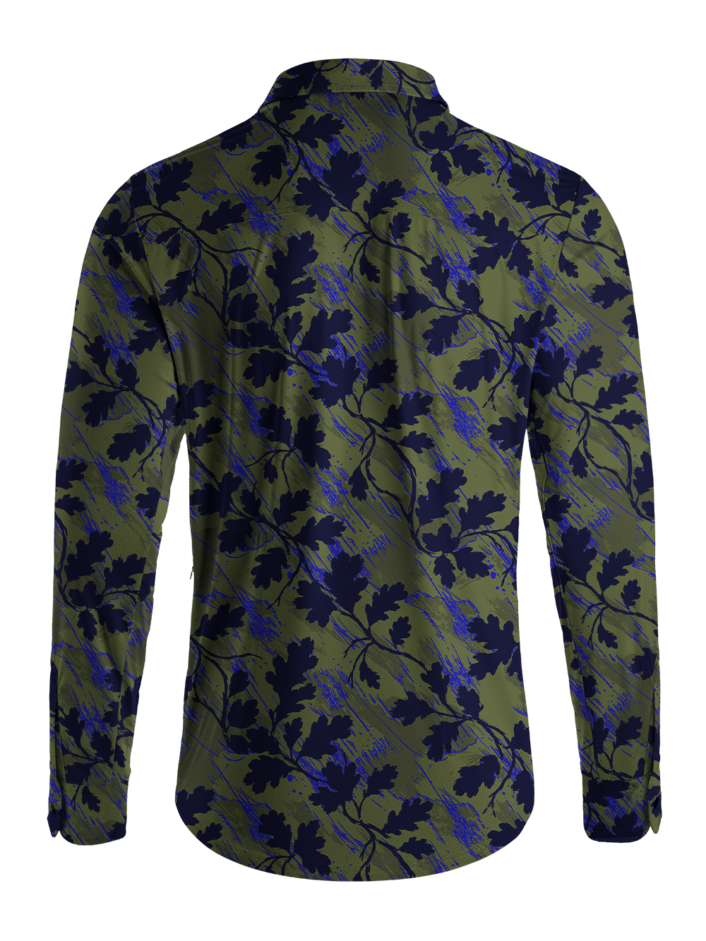 Orionride Enduring Oak Men's Stretchy Breathable Long Sleeve Gravel Shirt