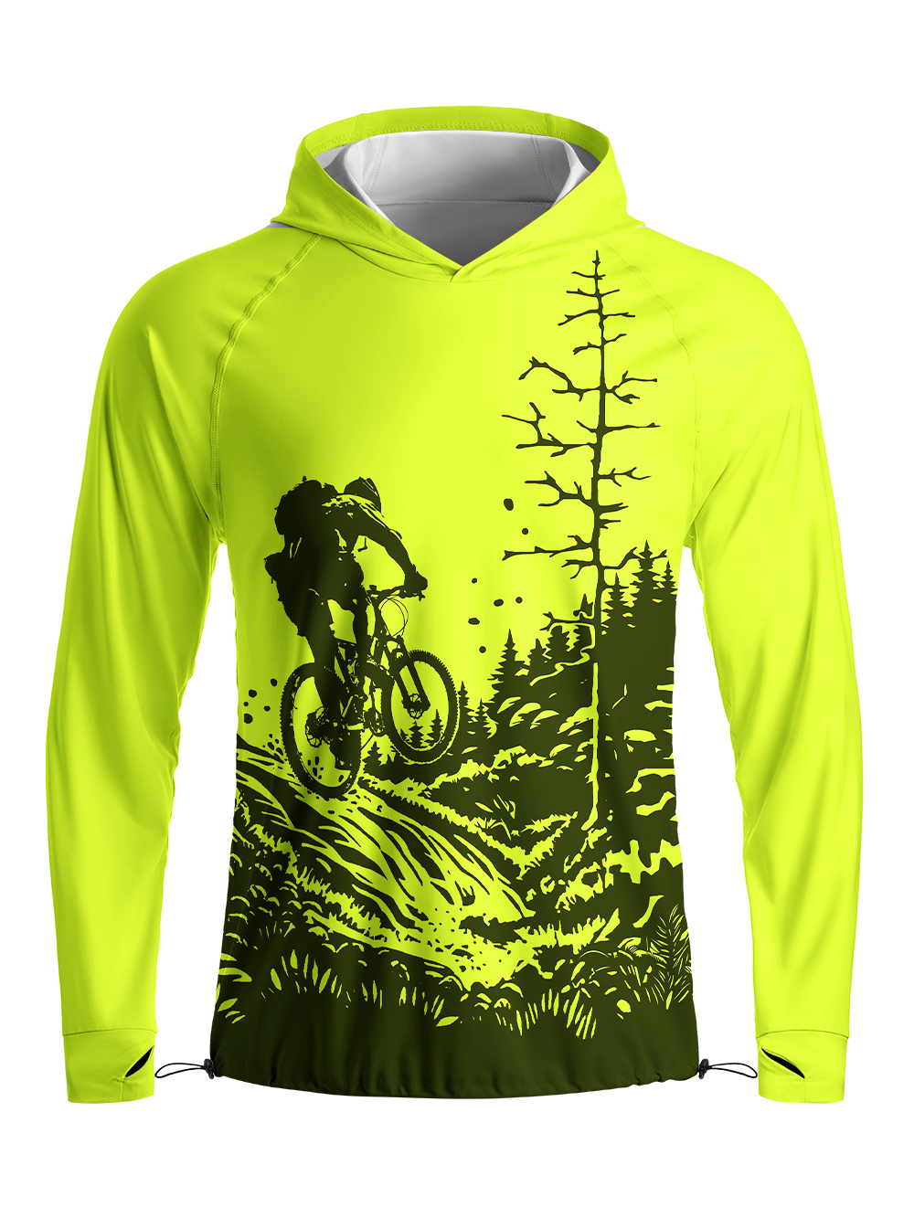 Orionride Wilderness Adventure Long Sleeve Cycling Hoodie Shirt