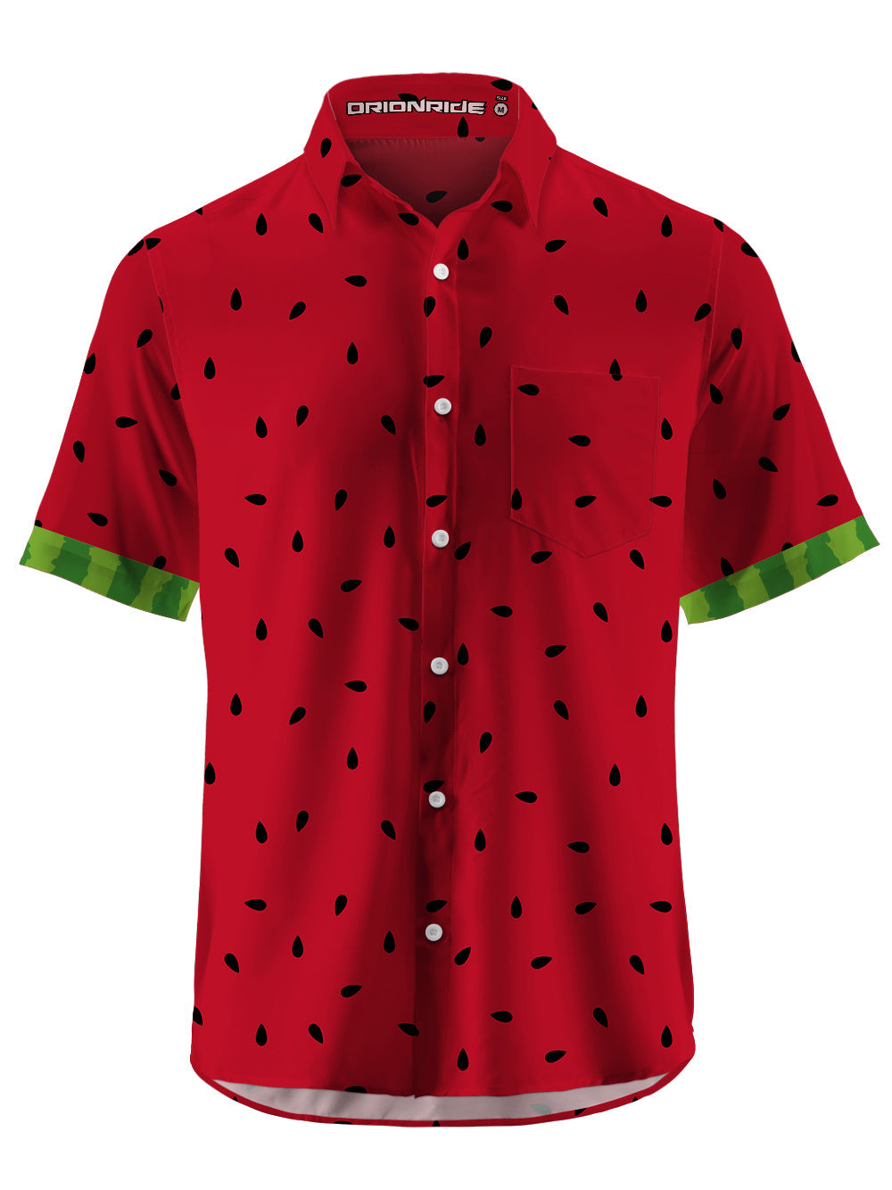 Orionride Watermelon Ultra Lightweight Short Sleeves Hawaiian shirt