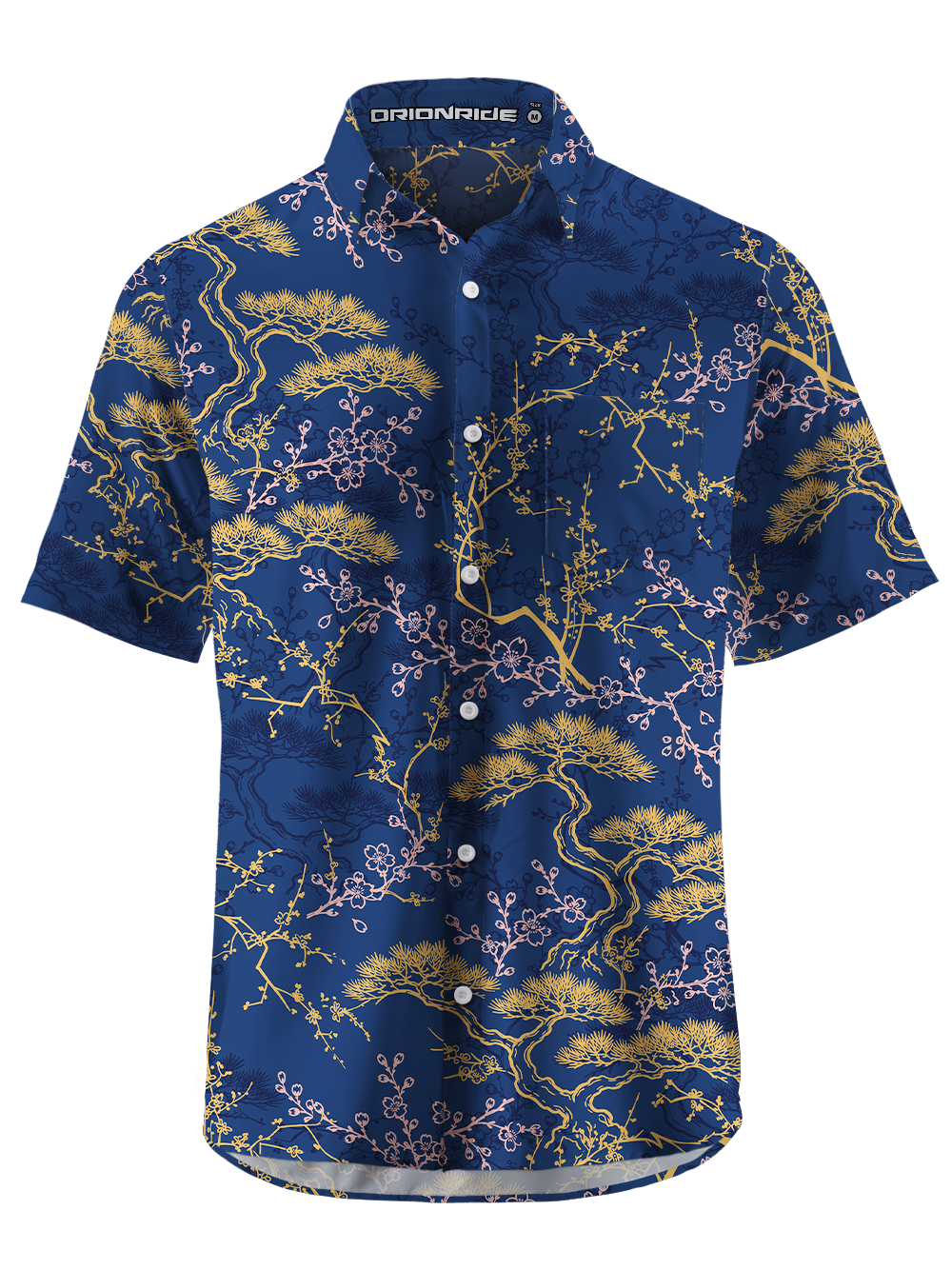 Orionride Lacquer Heritage Zipper Pockets Ultra Lightweight Short Sleeves Gravel Shirt
