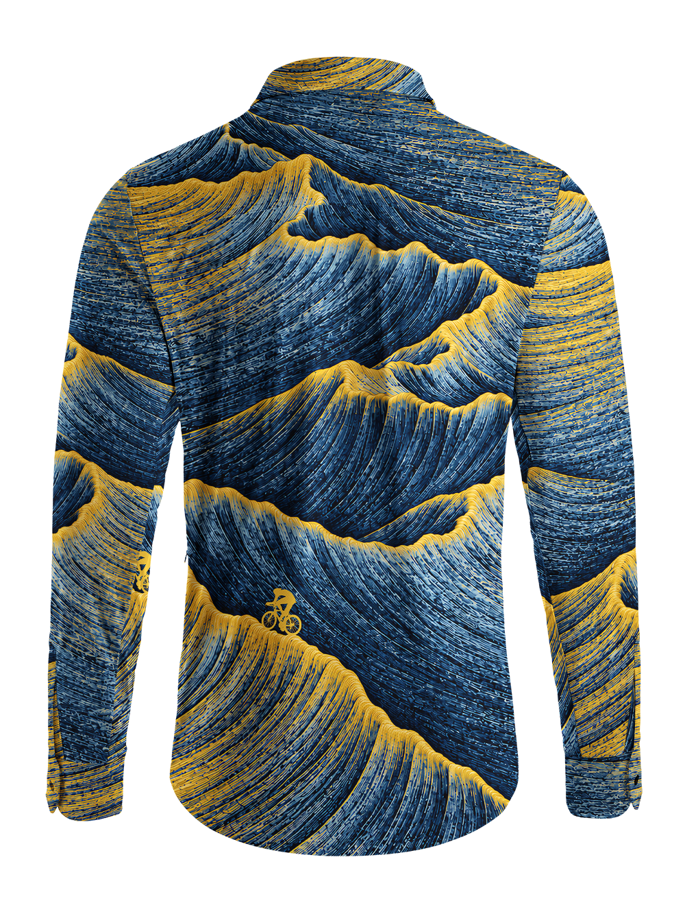 Orionride Tectonic Flow Men's Stretchy Breathable Long Sleeve Gravel Shirt