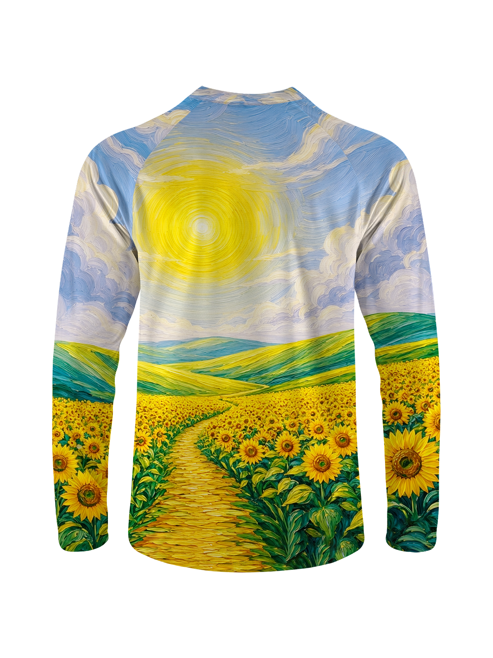 Orionride Sunlit Impression Long Sleeve Downhill Jersey