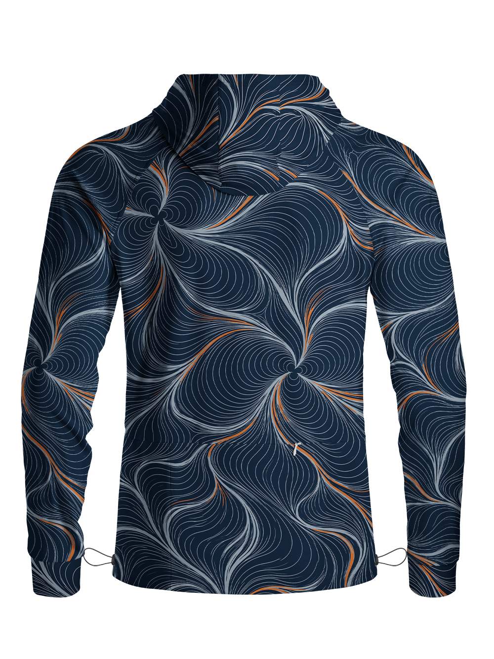 Orionride Kinetic Vortex Long Sleeve Cycling Hoodie Shirt