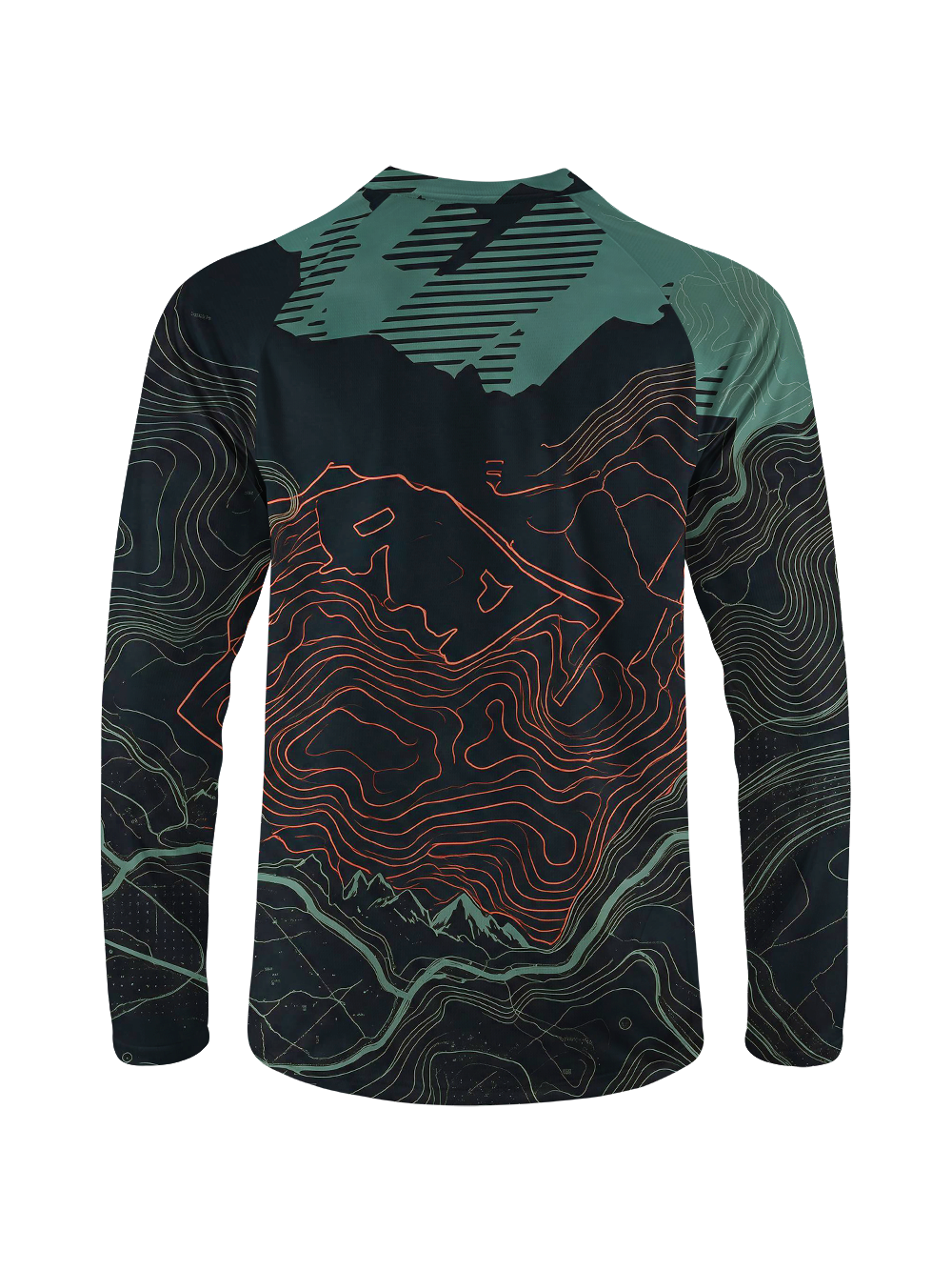 Orionride Thermal Cartography Long Sleeve Downhill Jersey