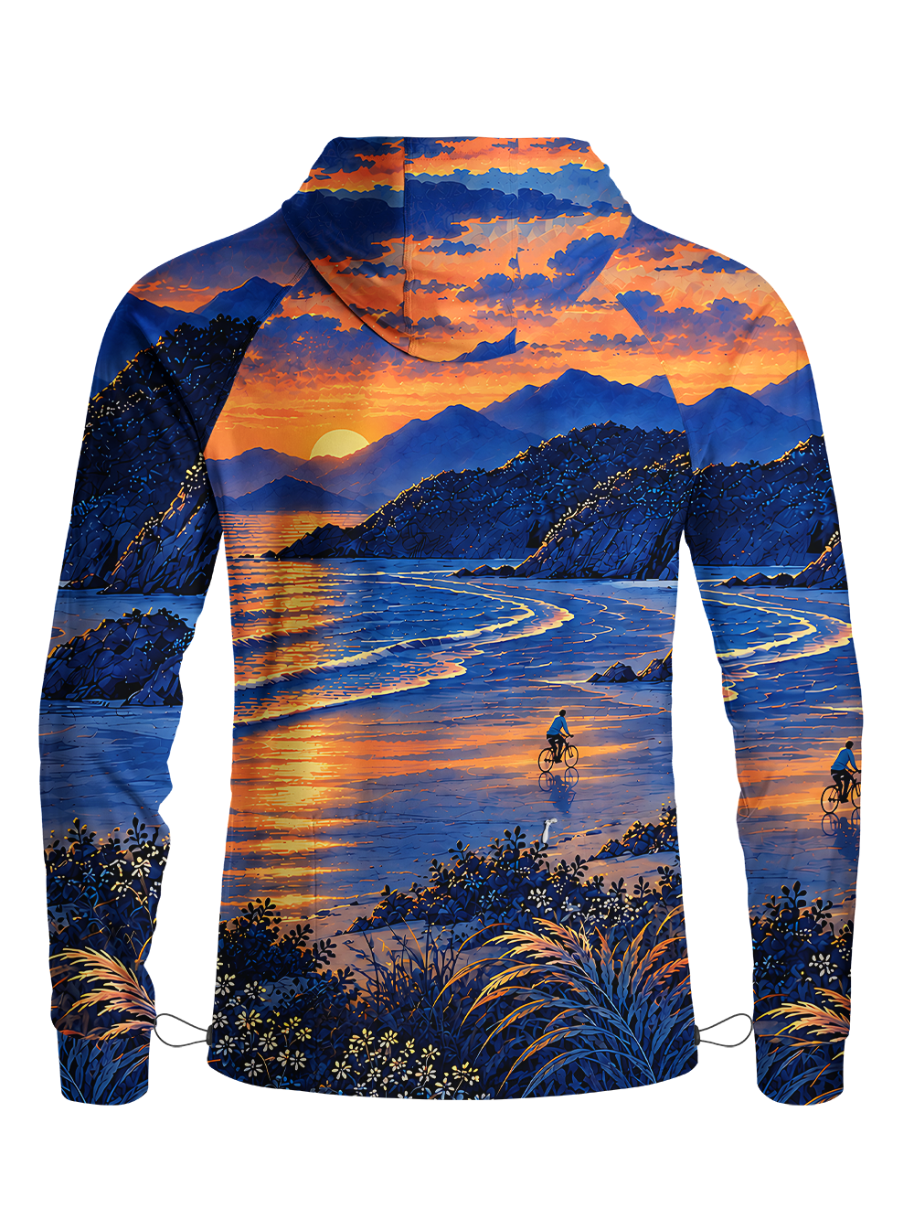 Orionride Shoreline Long Sleeve Cycling Hoodie Shirt