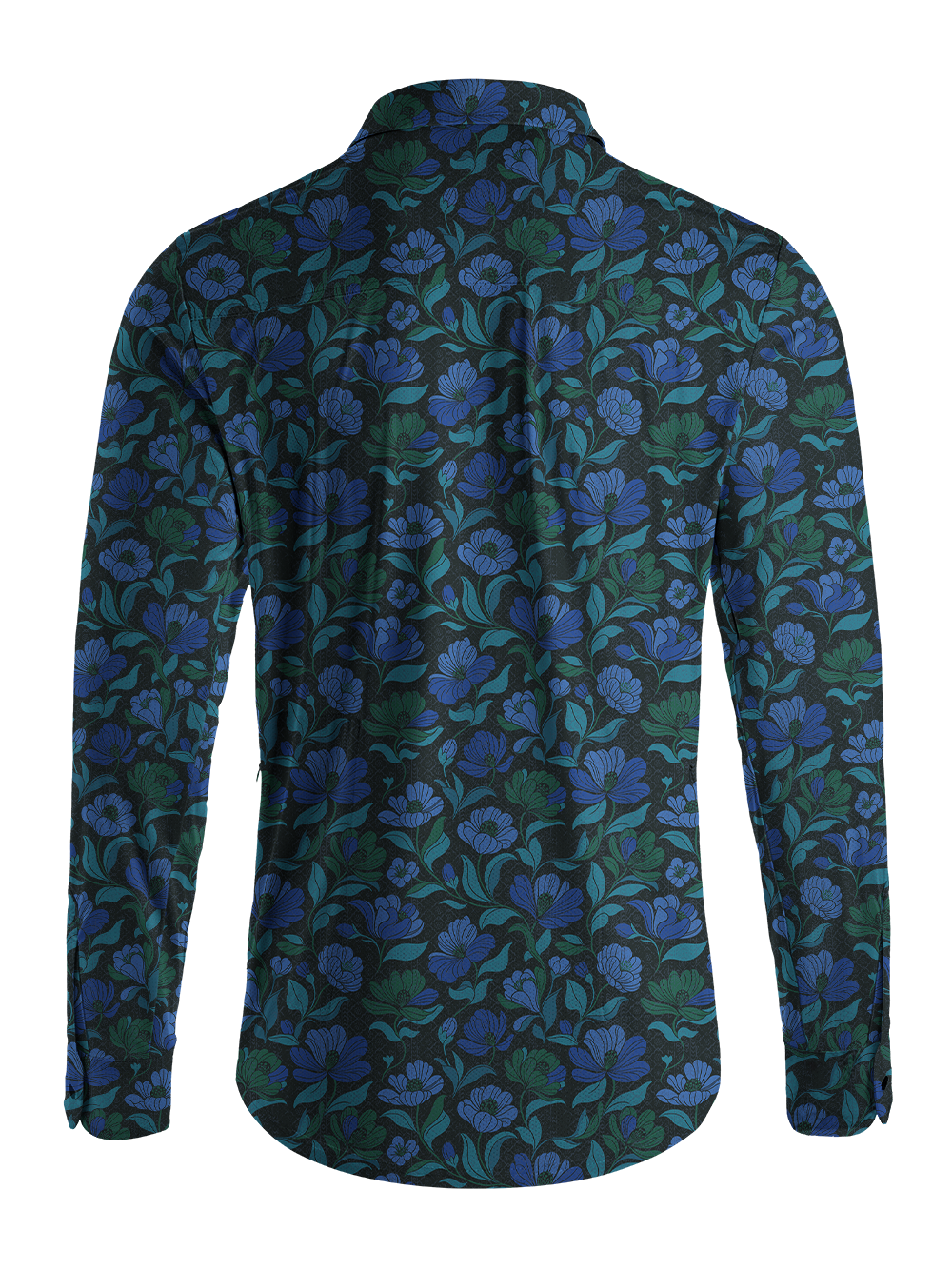 Orionride Woven Garden Men's Stretchy Breathable Long Sleeve Gravel Shirt