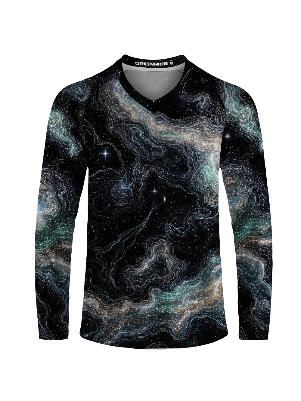 Orionride Luminous Dark Nebula Long Sleeve Downhill Jersey