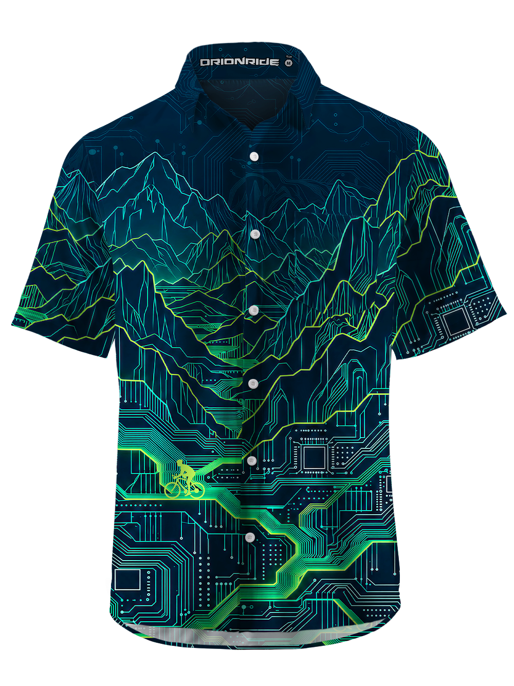 Orionride Cyber Summit Zipper Pockets Ultra Lightweight Short Sleeves Gravel Shirt