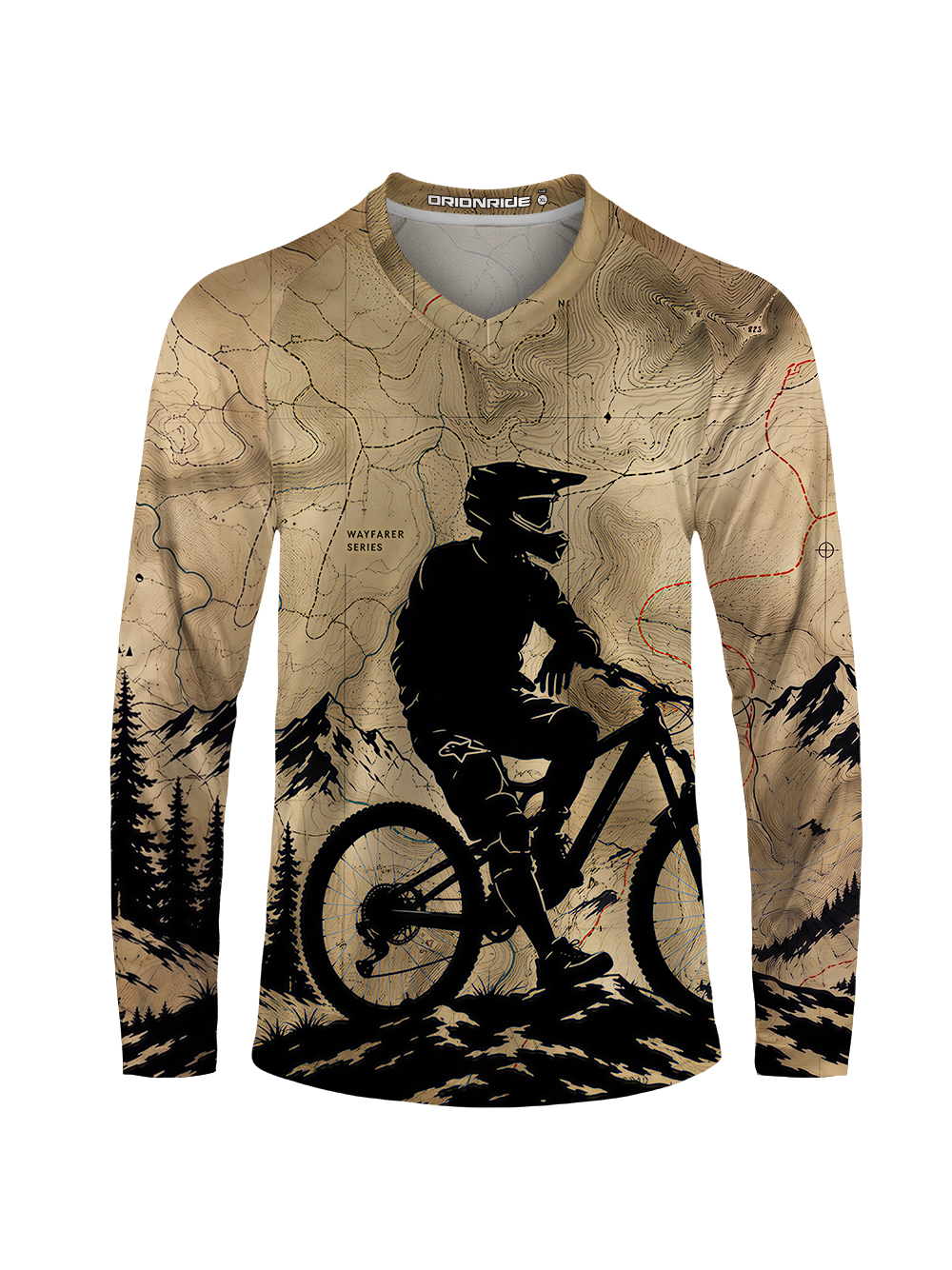 Orionride Rugged Quest Long Sleeve Downhill Jersey