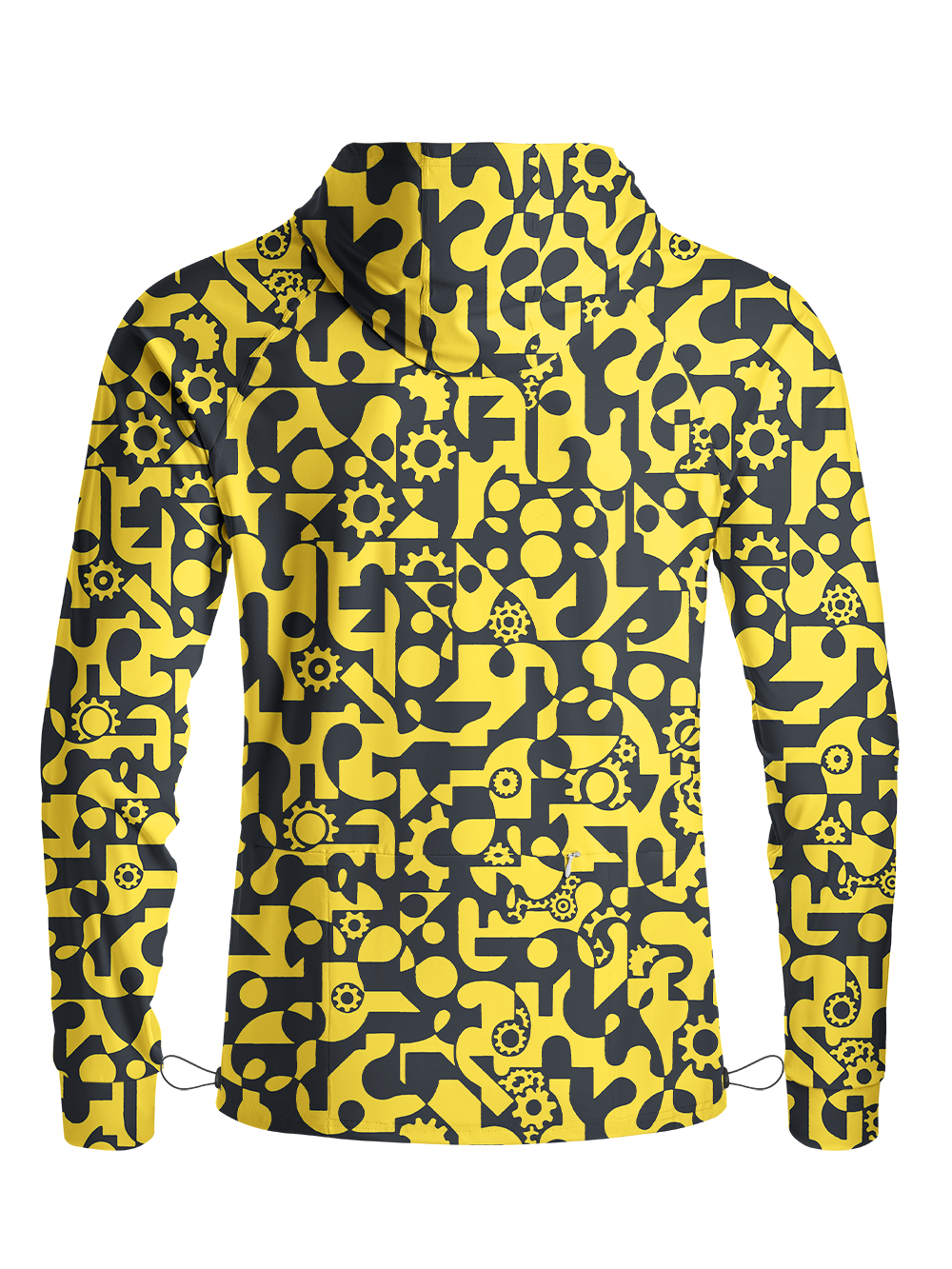 Orionride Gear Puzzle Long Sleeve Cycling Hoodie Shirt