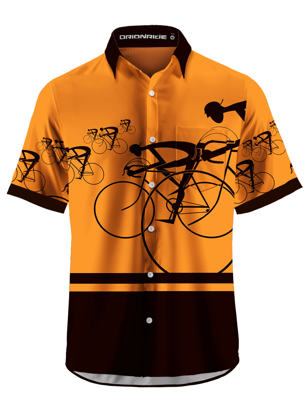 Orionride Line Rider Zipper Pockets Ultra Lightweight Short Sleeves Gravel Shirt