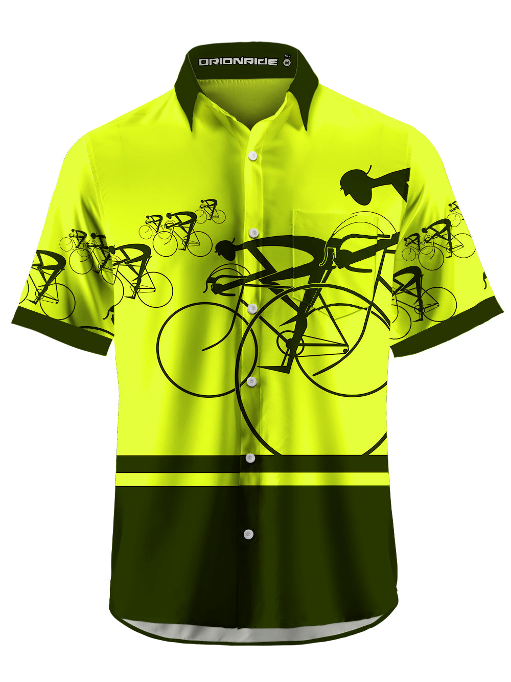 Orionride Line Rider Zipper Pockets Ultra Lightweight Short Sleeves Gravel Shirt