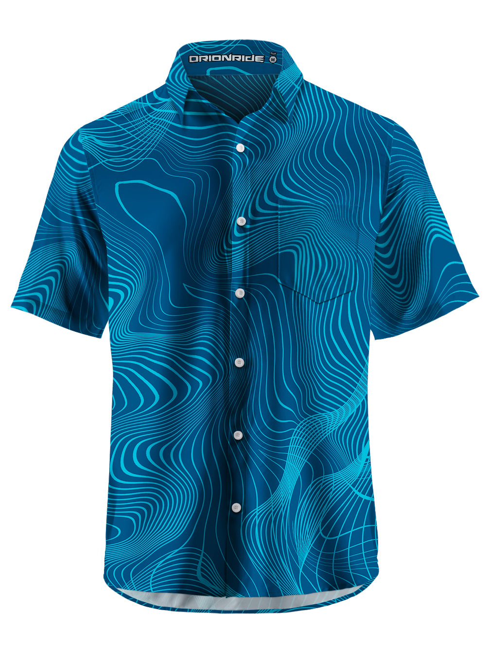 Orionride Advanced Lines Zipper Pockets Ultra Lightweight Short Sleeves Gravel Shirt