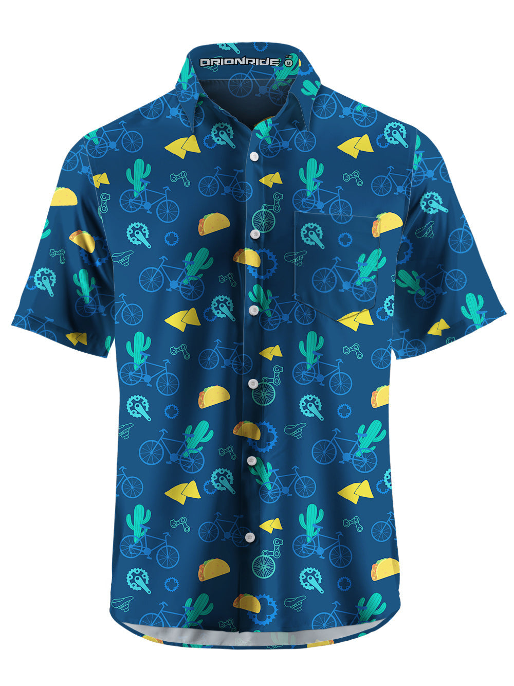 Orionride Short Sleeves Mexico Life Ultra Lightweight Hawaiian shirt
