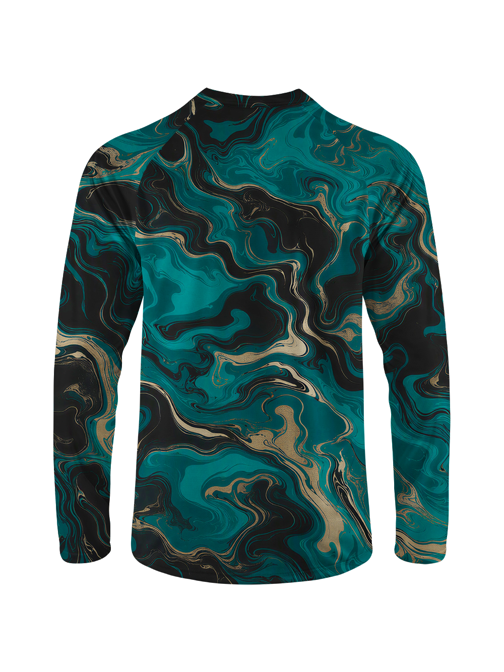 Orionride Gilded Marbling Long Sleeve Downhill Jersey
