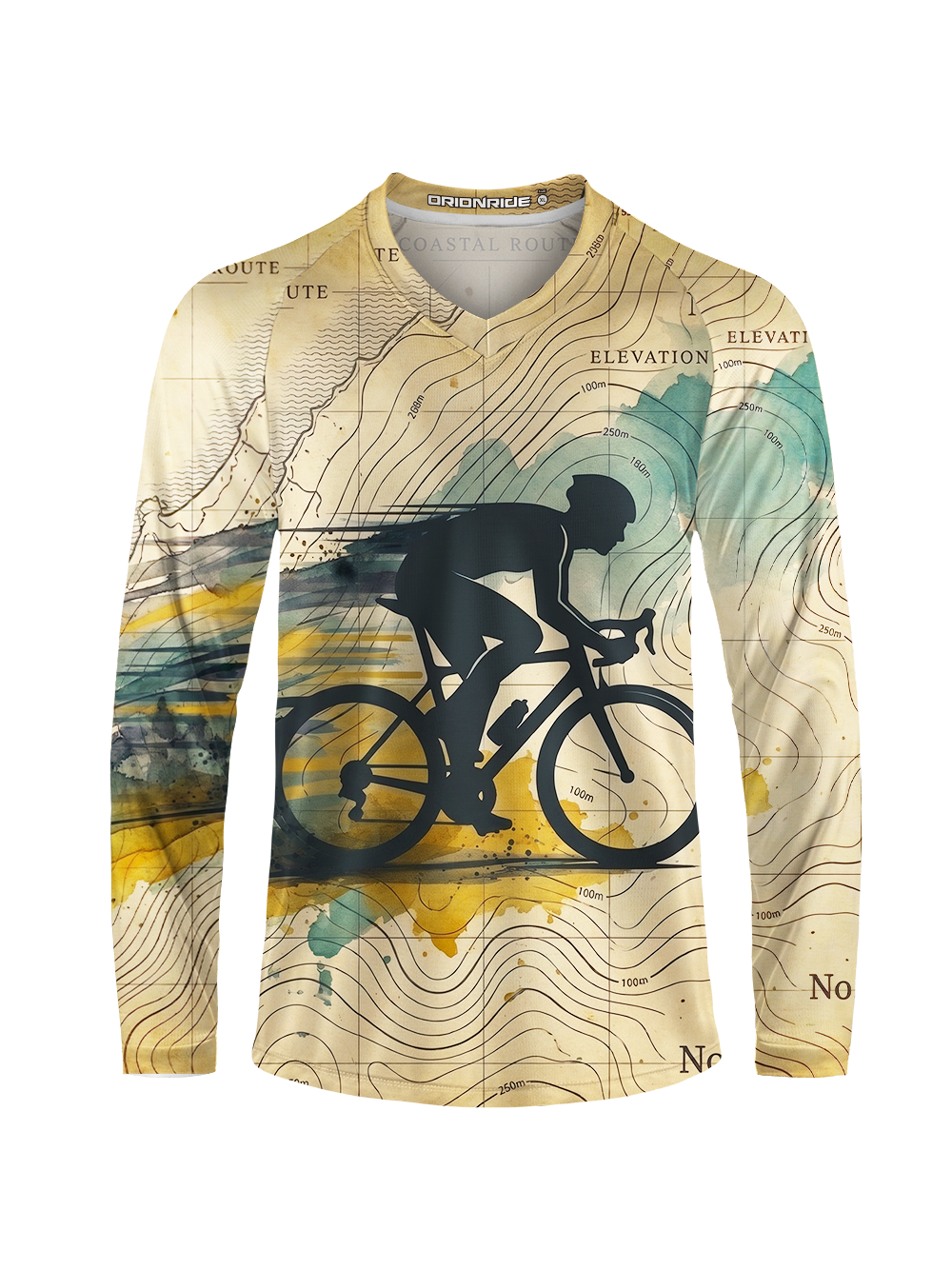 Orionride Elevation Artifact Long Sleeve Downhill Jersey