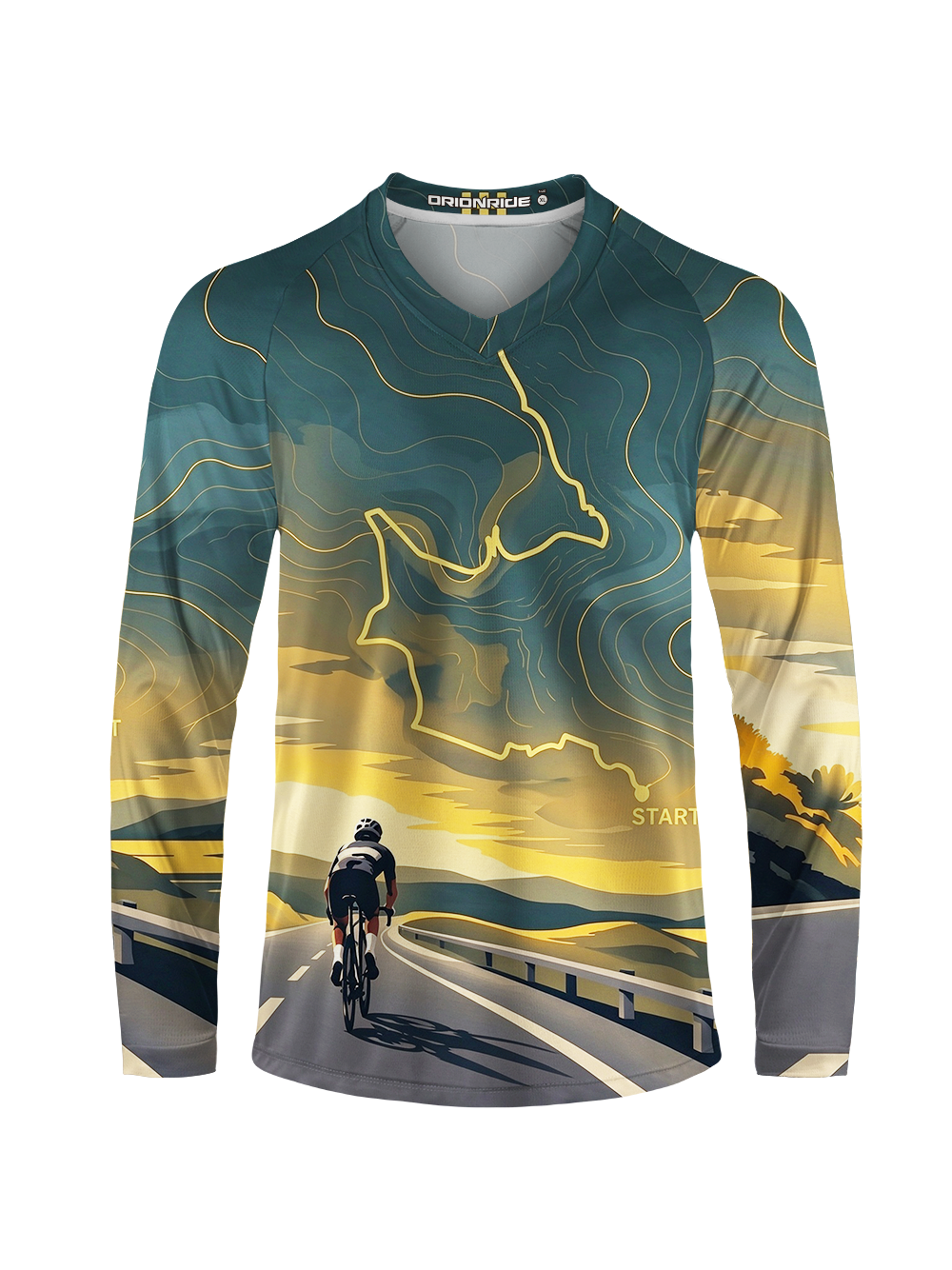 Orionride Pathfinder's Journey Long Sleeve Downhill Jersey