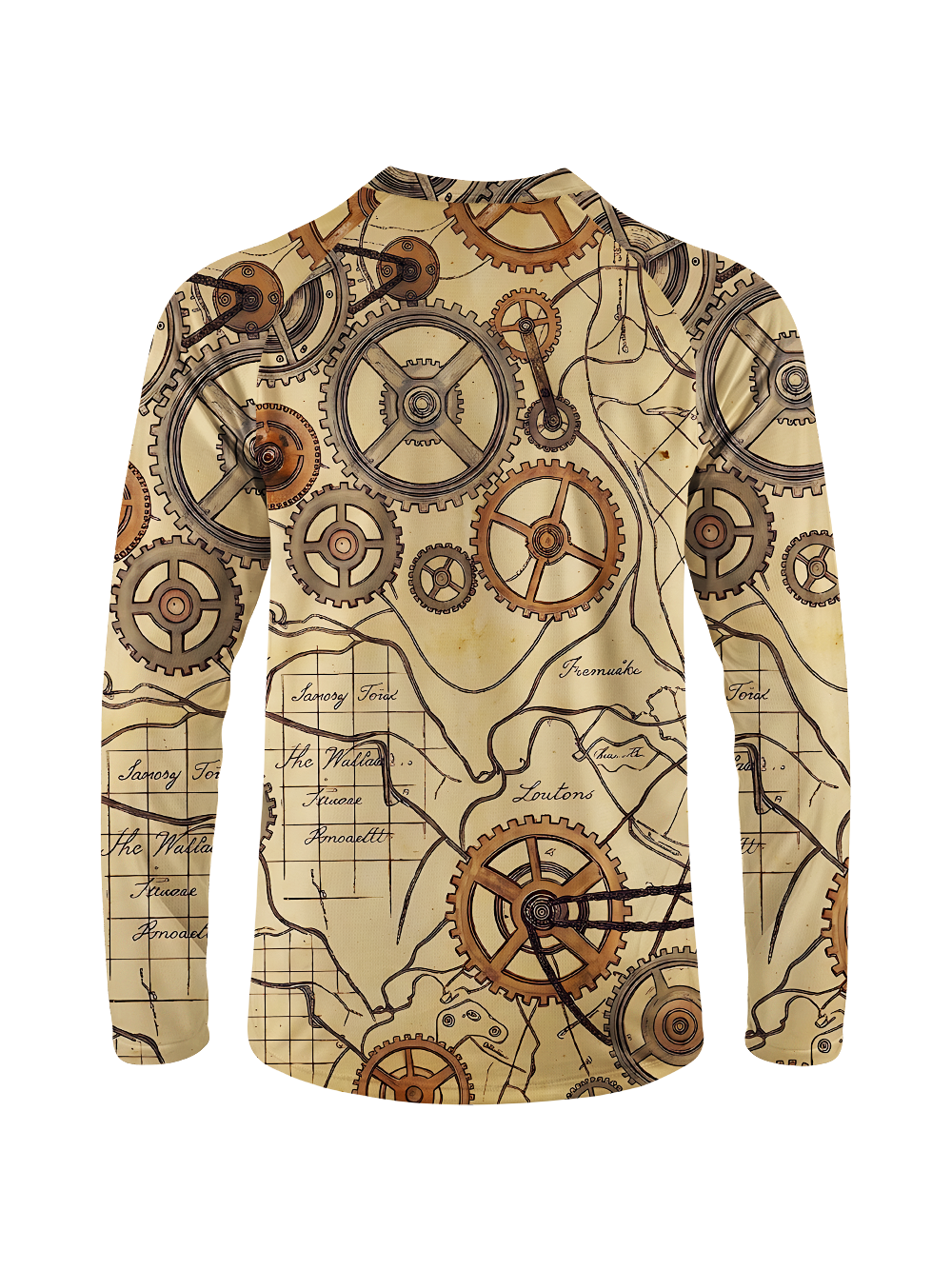 Orionride Cartographic Drivetrain Long Sleeve Downhill Jersey