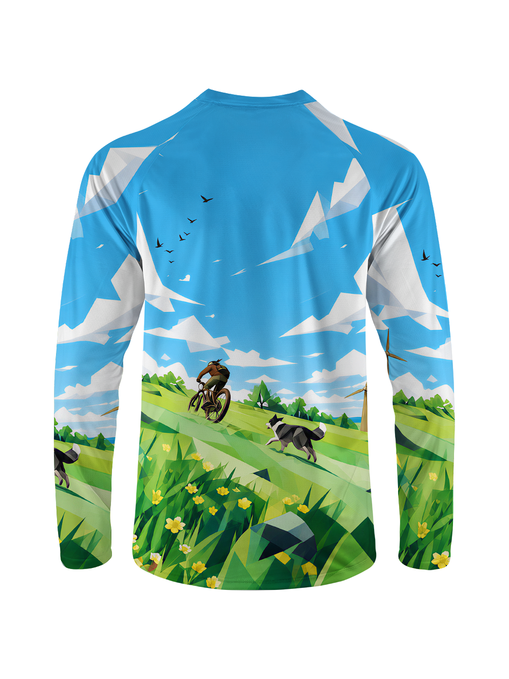 Orionride Joyful Trail Long Sleeve Downhill Jersey