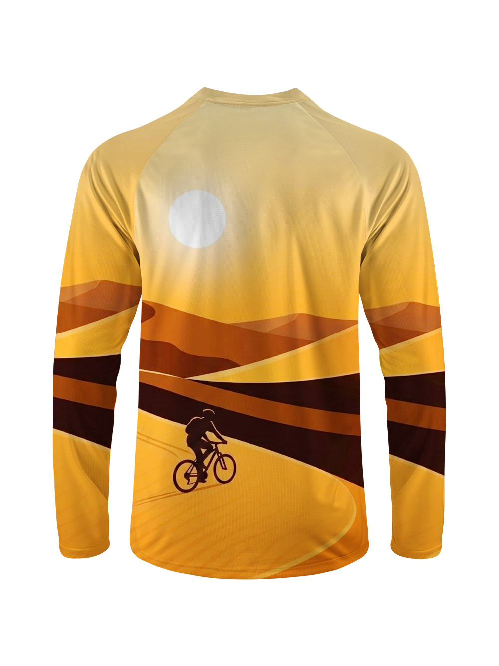 Orionride Desert Lone Ride Long Sleeve Downhill Jersey