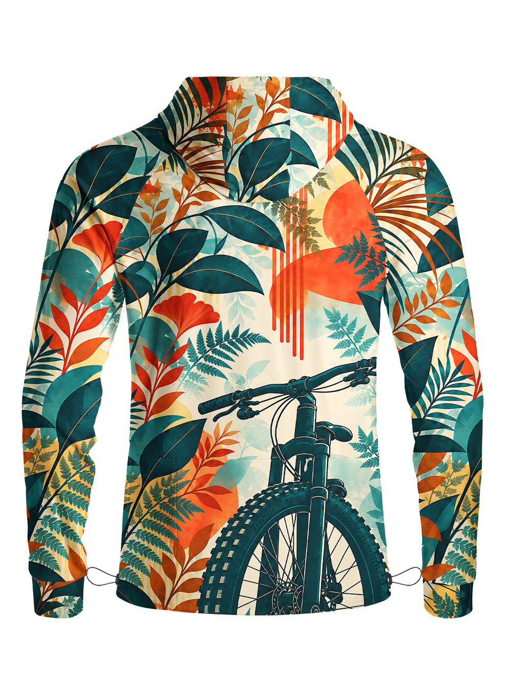 Orionride Canopy Perspective Long Sleeve Cycling Hoodie Shirt