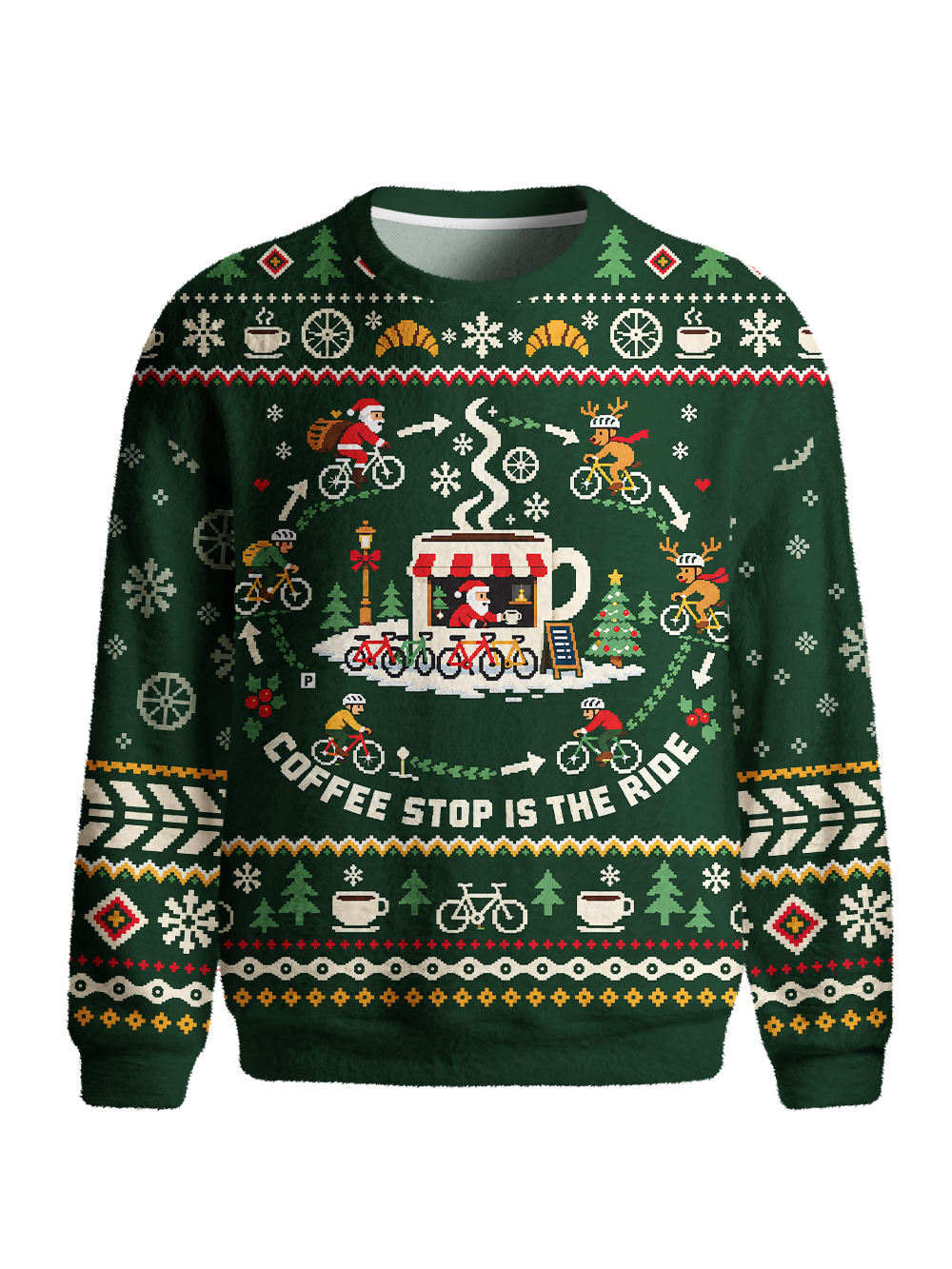 Orionride Pixel Pitstop Men's Sweaters