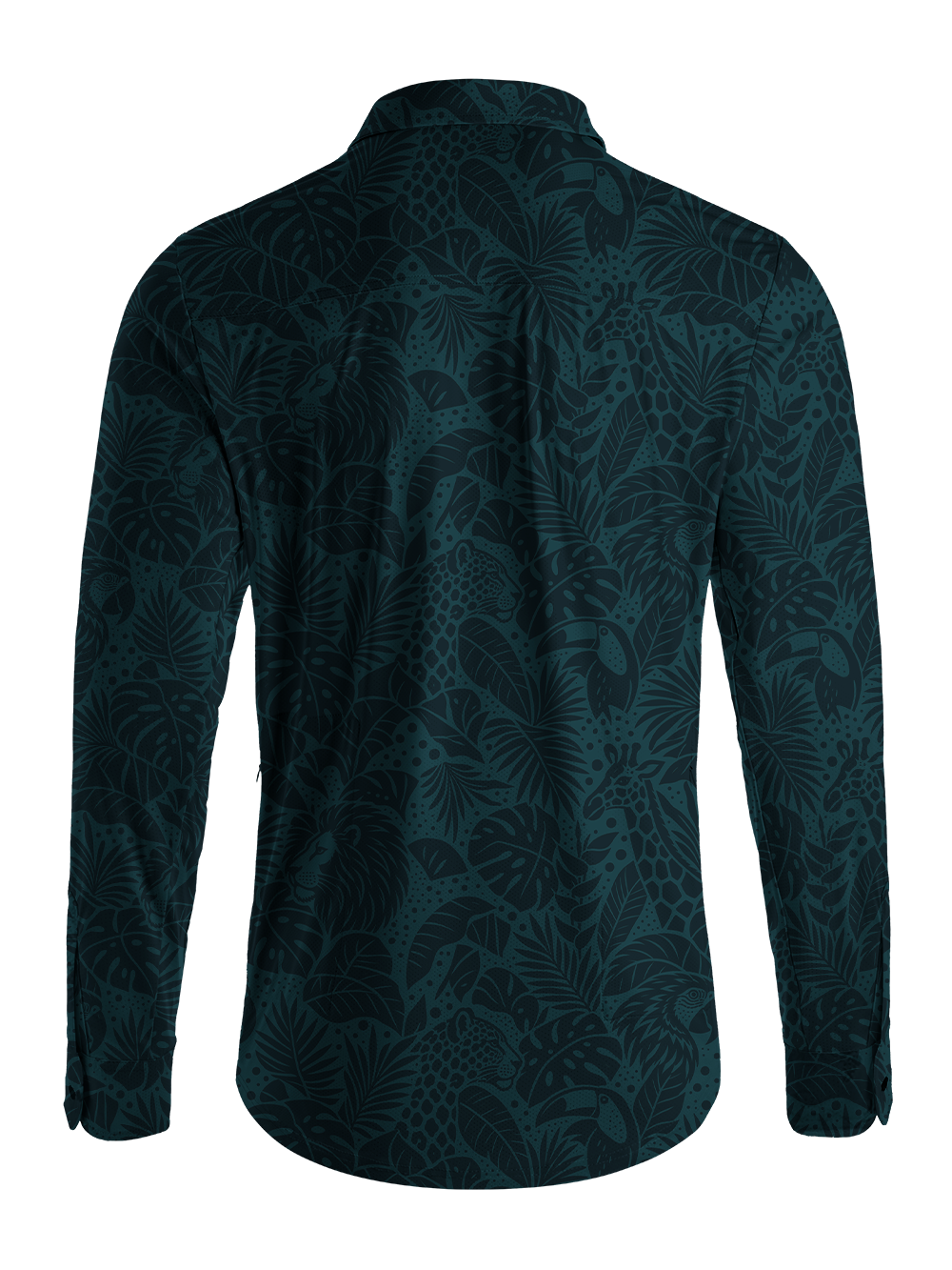 Orionride Wild Canopy Men's Stretchy Breathable Long Sleeve Gravel Shirt
