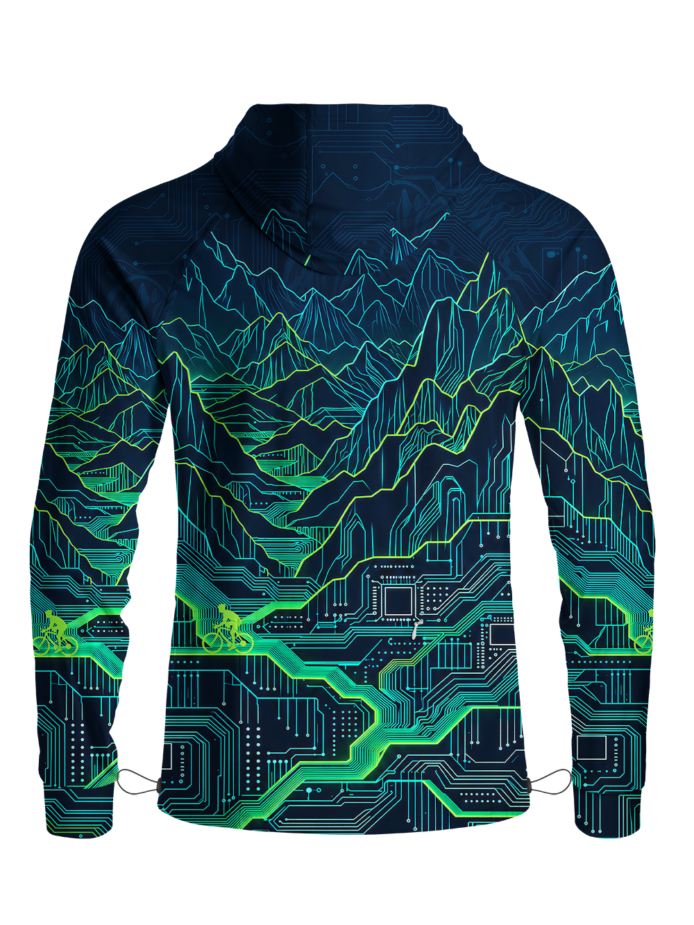 Orionride Cyber Summit Long Sleeve Cycling Hoodie Shirt