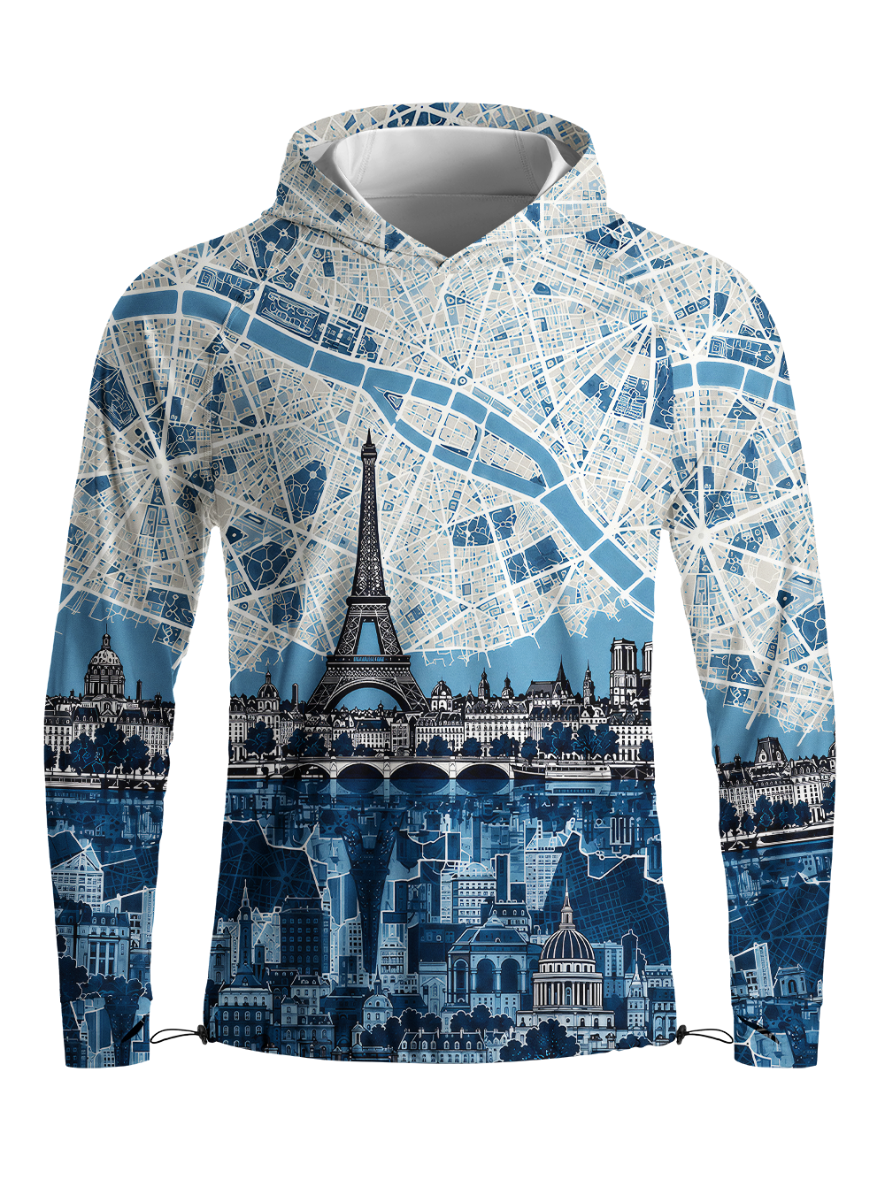 Orionride Urban Atlas Long Sleeve Cycling Hoodie Shirt