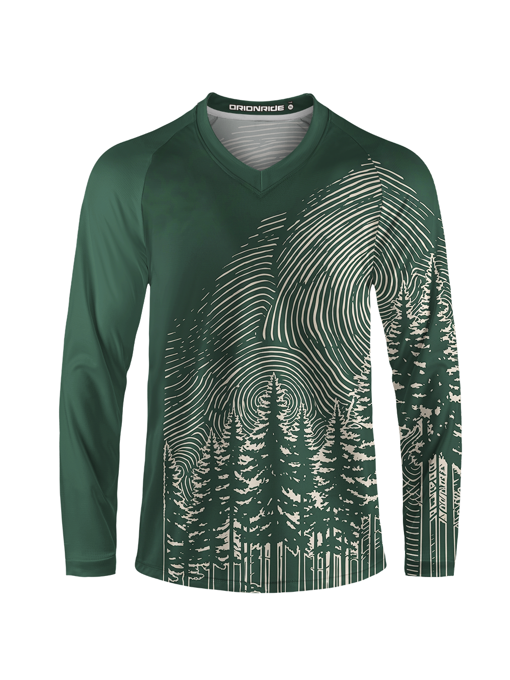 Orionride Sonic Forest Long Sleeve Downhill Jersey