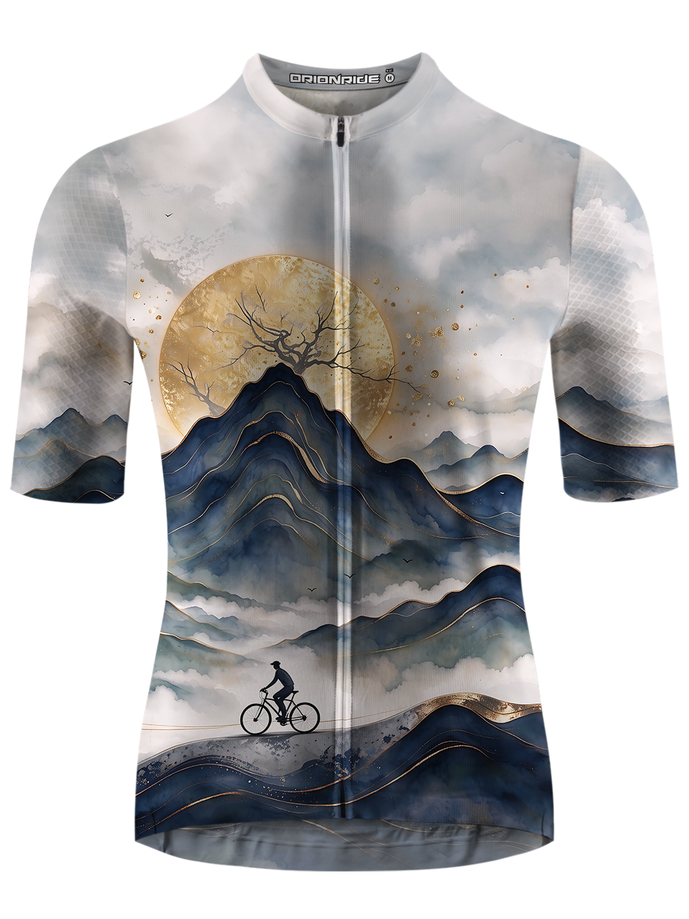 Orionride Watercolor Wanderer Short Sleeves Cycling Jersey