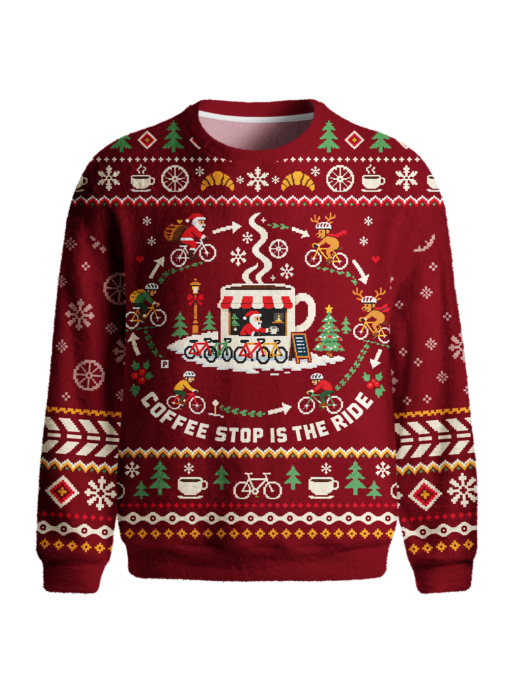 Orionride Pixel Pitstop Men's Sweaters
