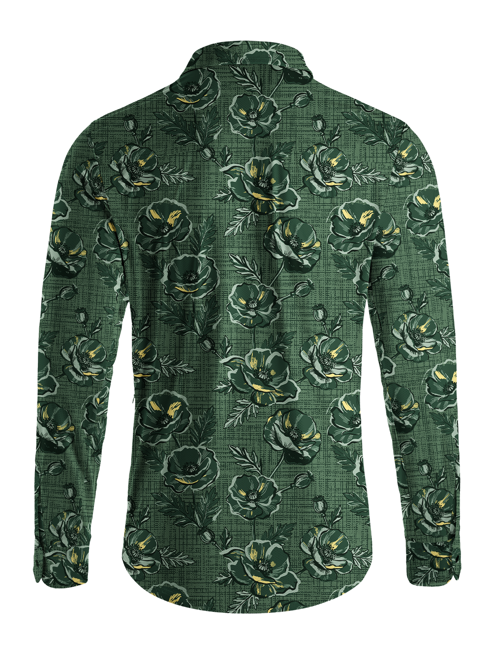 Orionride Night Anemone Men's Stretchy Breathable Long Sleeve Gravel Shirt