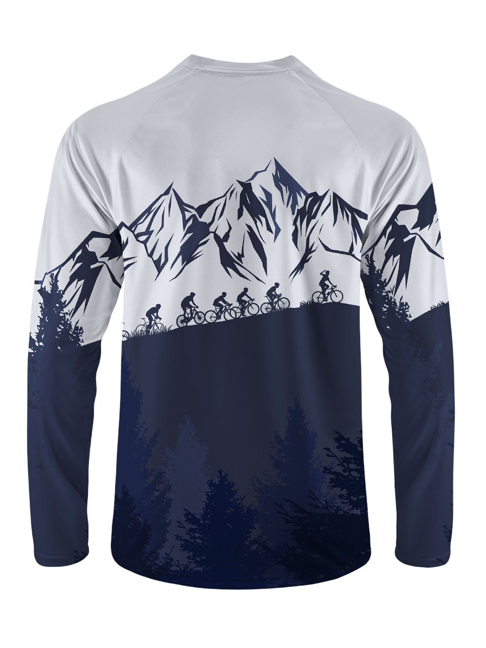 Orionride Riding In Groups Long Sleeve Downhill Jersey