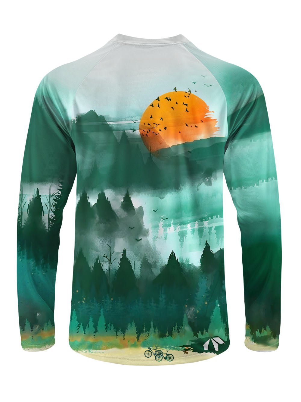 Orionride Misty Morning Long Sleeve Downhill Jersey